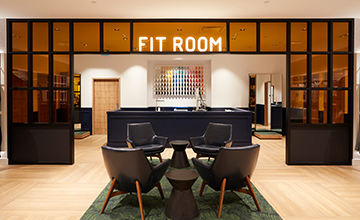 Tiptop tailors retail fit room