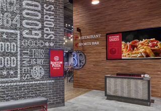 Boston Pizza Boston Pizza Entrance with large display
