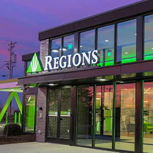 regions retail space